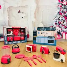 Kitchen Helper Set - სათამაშო სამზარეულოს ჭურჭელი