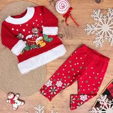 Newborn Baby 2 in 1 Little Deer - ახალშობილის ტანსაცმლის კომპლექტი