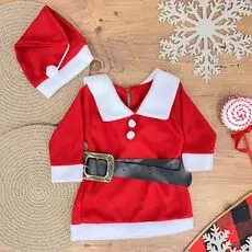 Mrs.Santa Claus Dress - საბავშვო კაბის კომპლექტი