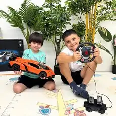 Sport Racer Series Radio Control Car Lamborghini Red დისტანციურად მართვადი სათამაშო მანქანა