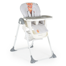 Cangaroo Hunny Bear Grey საკვები სკამ-მაგიდა