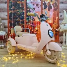 Electric Vintage Moto Pink - ელექტრო მოტოციკლი