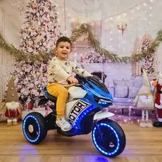 Electric Motorcycle Blue - ელექტრო მოტოციკლი
