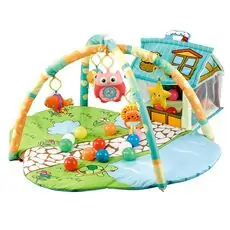 Cangaroo Play Mat Happy Farm Green - განსავითარებელი ხალიჩა