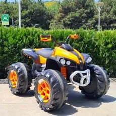 Beach Buggy ATV Orange - ელექტრო კვადროციკლი კაუჩუკის საბურავებით