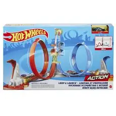 Hot Wheels Vertical Flight Thrill Race Set GRW39 საბავშვო სათამაშო ტრასა