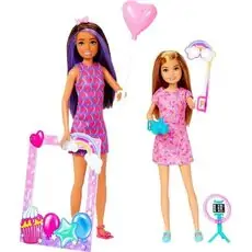 Barbie Skipper and Stacie Birthday Fun - ბარბის თოჯინა აქსესუარებით