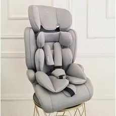 KikkaBoo Baby Car Seat Sali Light Grey - მანქანის სავარძელი (ქარსითი)