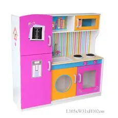 Toy Wooden Kitchen For Kids - საბავშვო ხის სამზარეულო