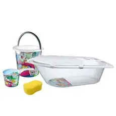 Tuffex Looney Tunes  Baby Bath Set 4 Pcs ჩვილის დასაბანი კომპლექტი