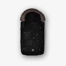KikkaBoo Footmuff  Trendy Galaxy Black ჩასათბუნი ფეხსაფარი (შალითა) ეტლისთვის