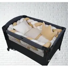 Park Sleeping Set Brown ახალშობილის საწოლის თეთრეული
