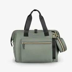 KikkaBoo Mama bag Maxi Green 2025 დედის ჩანთა