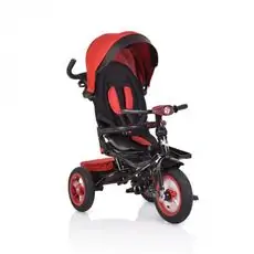 Byox Jockey With Music Tray Dark Red სასეირნო ველო-ეტლი