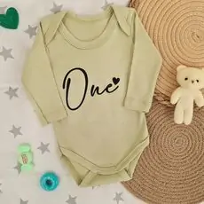 One With Heart Bodysuit - ჩვილის ბოდე