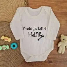 Daddy's Little Helper Bodysuit - ჩვილის ბოდე