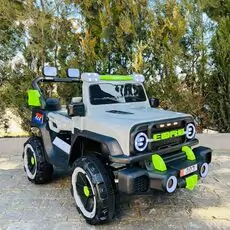 Off Road 4x4 Jeep Car Grey - ელექტრო მანქანა