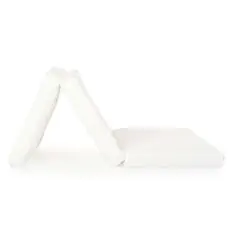 Hugzzz Foldable mattress Snooze pure white 120/60/6 cm ახალშობილის მატრასი