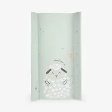 KikkaBoo Hard PVC changing pad 50х70 Sleepy Sheep გამოსაცვლელი ზედაპირი