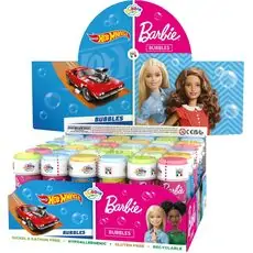 Barbie/Hot Wheels Bubbles - საპნის ბუშტების სითხე