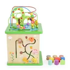 Tookey Toy Play Cube Centre Forest TK533 - ხის განსავითარებელი სათამაშო
