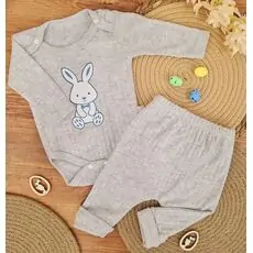Big Bunny 2 In 1 Set - ჩვილის სამოსის ნაკრები