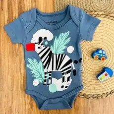 Big Funny Zebra Bodysuit - ჩვილის ბოდე