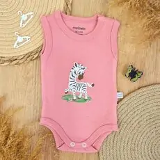 Pretty Zebra Bodysuit - ჩვილის ბოდე