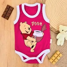 Vinnie The Pooh With Honey Bodysuit - ჩვილის ბოდე