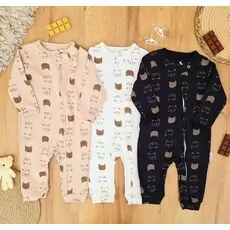 Cute Bears Rompers - ჩვილის რომპერები