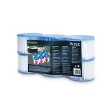 Intex 29011 Filter Cartridge S1 Six Pack - ფილტრის კარტრიჯი