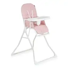 Cangaroo High Chair Waffle Pink  - საკვები სკამ-მაგიდა
