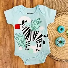 Big Funny Zebra Bodysuit - ჩვილის ბოდე