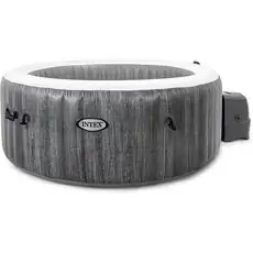 Intex 28442 6-Person Greywood Deluxe Round Bubble Spa Set - გასაბერი ჯაკუზი