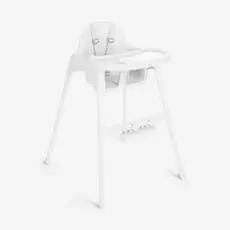 KikkaBoo Jammy White საკვები სკამ-მაგიდა