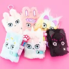 Girabrilla Keychains Mini Notebook - გასაღების საკიდი ბლოკნოტი