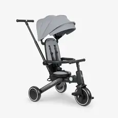 Kikkaboo Tricycle 8in1 Trix 2 Grey სამ თვლიანი ველო-ეტლი