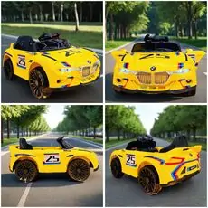 BMW Sport Car Yellow - ელექტრო მანქანა