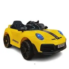 Porsche Sport Car Yellow - ელექტრო მანქანა