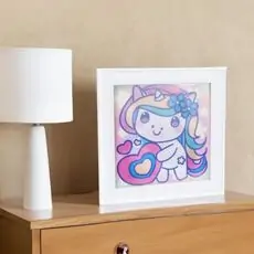 Lovely Unicorn Diamantiny Kawaii - თვლებით ხატვა