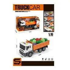 Multifunction City Truck With Music And Light - სათამაშო სატვირთო მანქანა