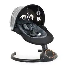 Cangaroo Baby swing Prestige Dark Grey საბავშვო ელექტრო შეზლონგი