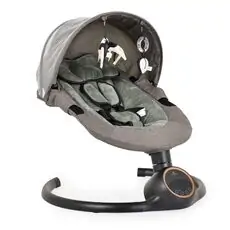 Cangaroo Baby swing Prestige green საბავშვო ელექტრო შეზლონგი