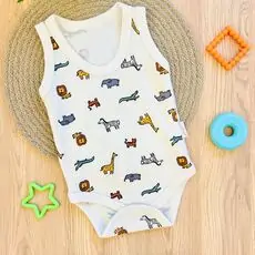 Wild Animals Bodysuit - ჩვილის ბოდე