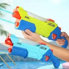 Electric Water Gun With Lights - სათამაშო წყლის თოფი განათებით