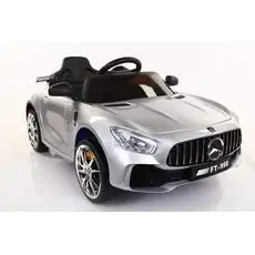 Mercedes Benz AMG Silver - ელექტრო მანქანა კაუჩუკის საბურავებით