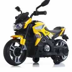 Star Cruiser Motorcycle Yellow - ელექტრო მოტოციკლი