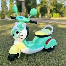 Hello Kitty Scooter Green - ელექტრო მოტოციკლი