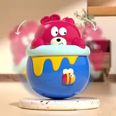 Baby Yard Wobbler Bear Sensory Toy - განსავითარებელი სათამაშო დათვი