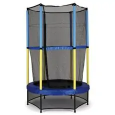 Metal & Plastic Trampoline 140cm LBC55 Blue - ბატუტი